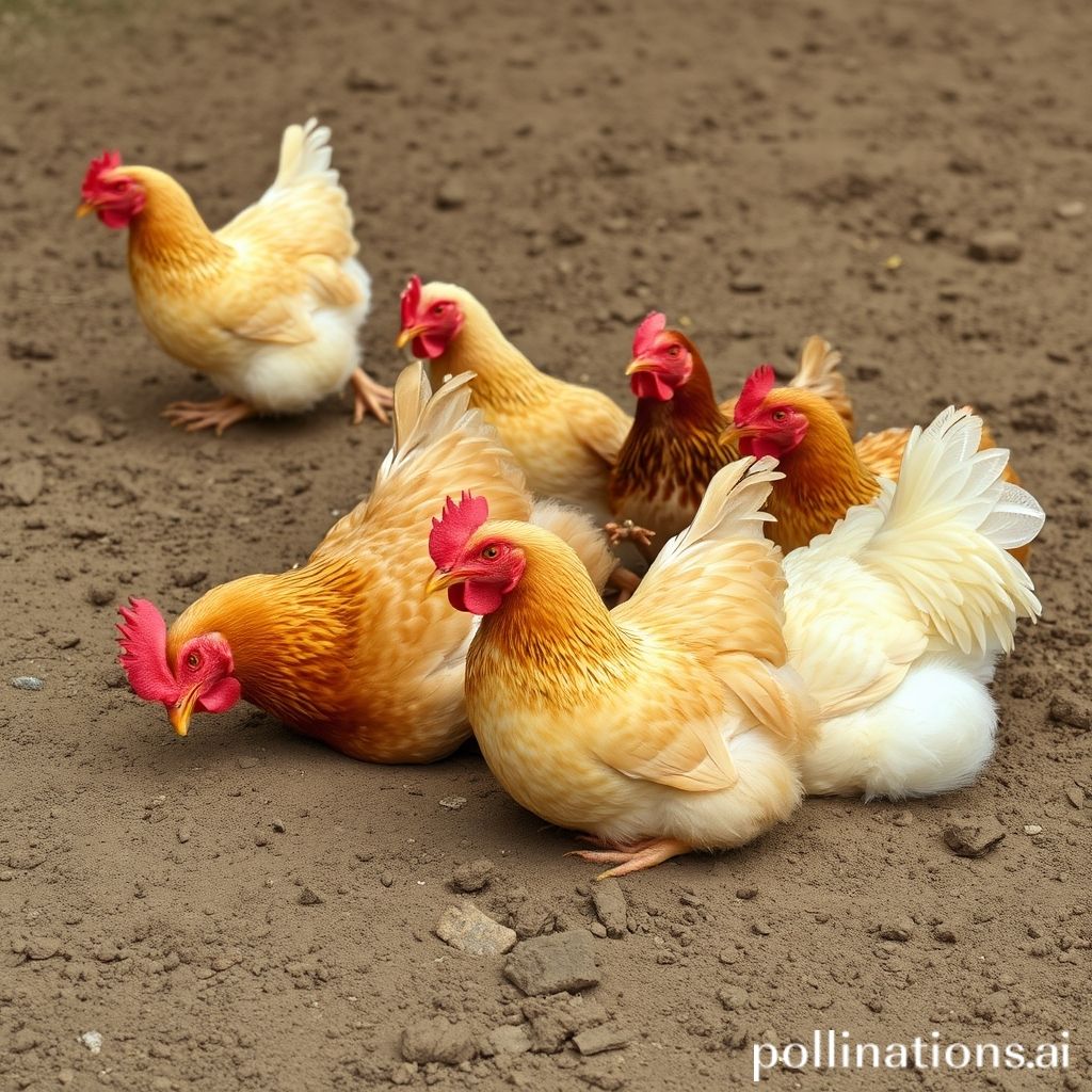 Why Do Chickens Roll In Dirt?